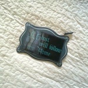 Disney Parks Haunted Mansion Zipper Pouch/Clutch